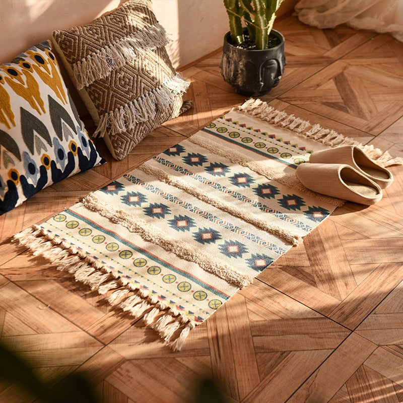 Bohemian Woven Rug