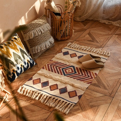 Bohemian Woven Rug