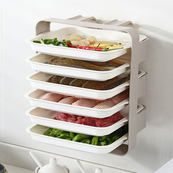 Stackable Food Serving Tray