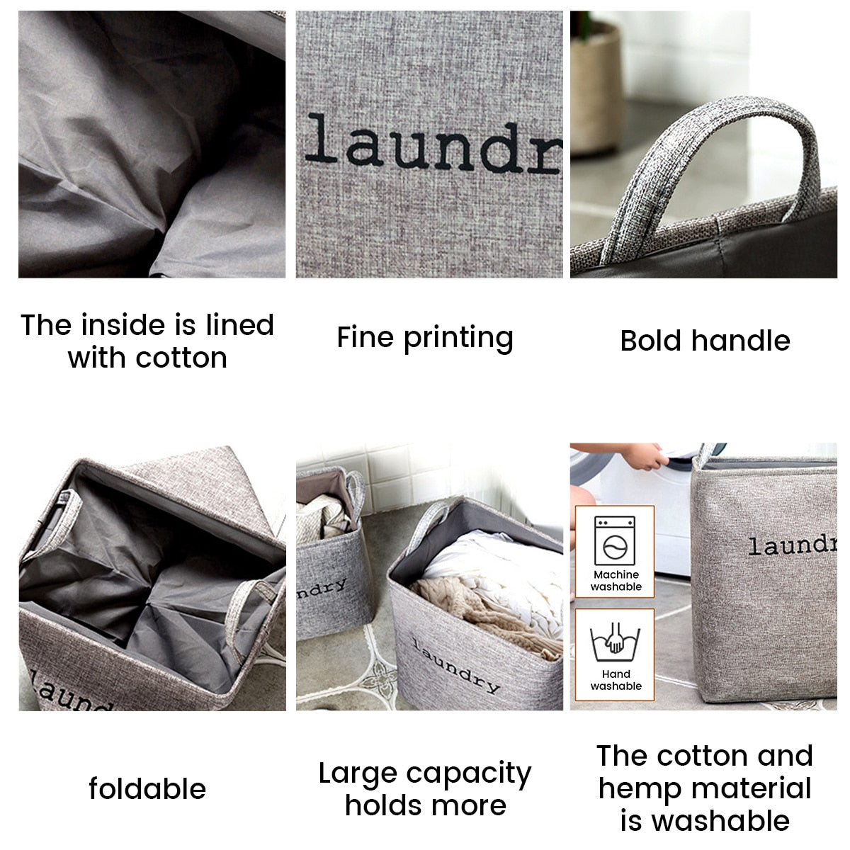 Collapsible Laundry Basket