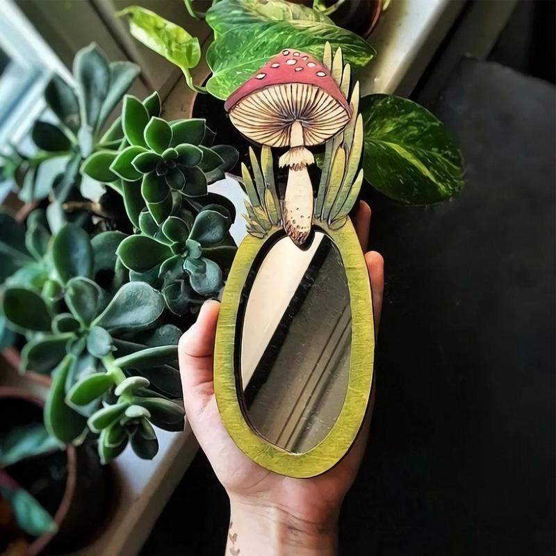 Decorative Mushroom Mirror