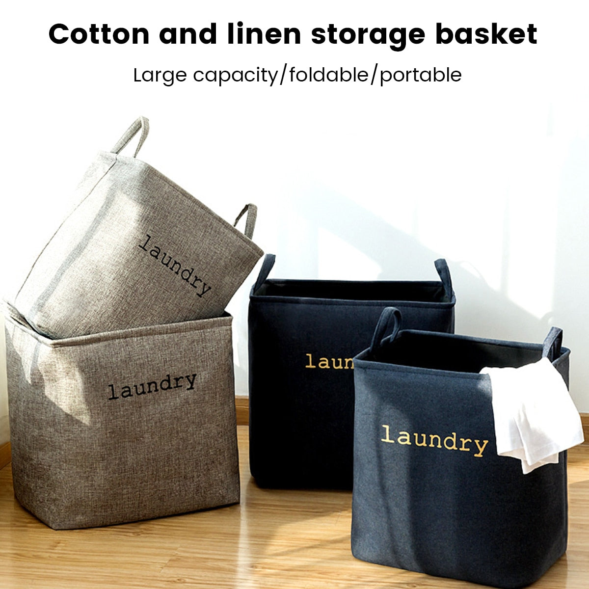 Collapsible Laundry Basket