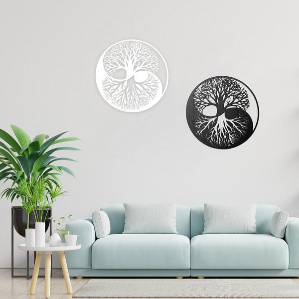 Tree Yin Yang Wall Decor