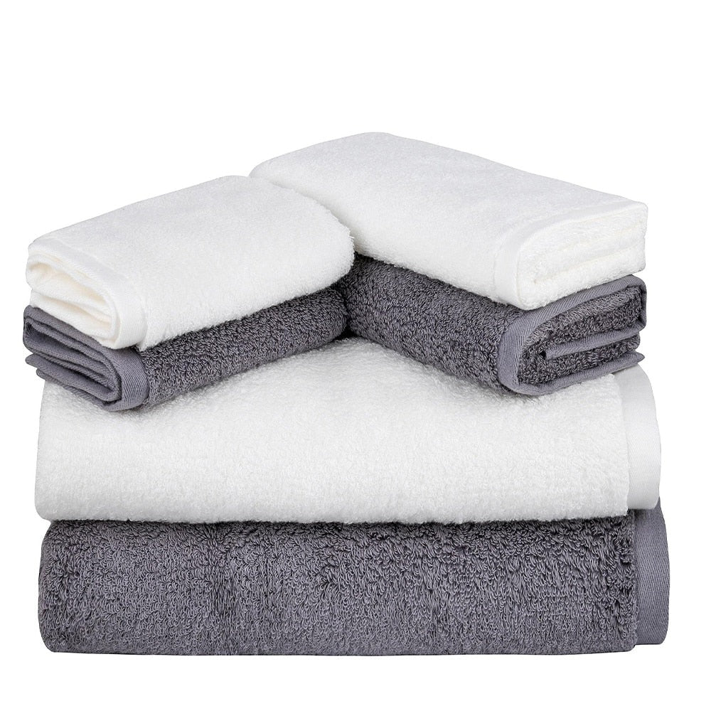 Highly Absorbent  Cotton Towel Set