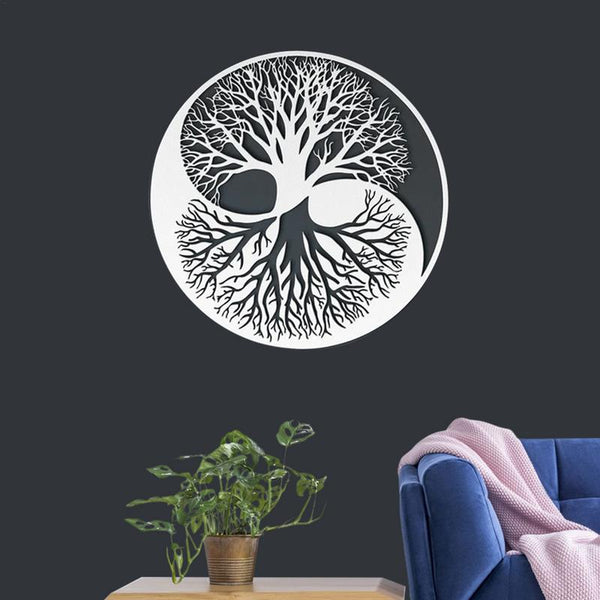 Tree Yin Yang Wall Decor