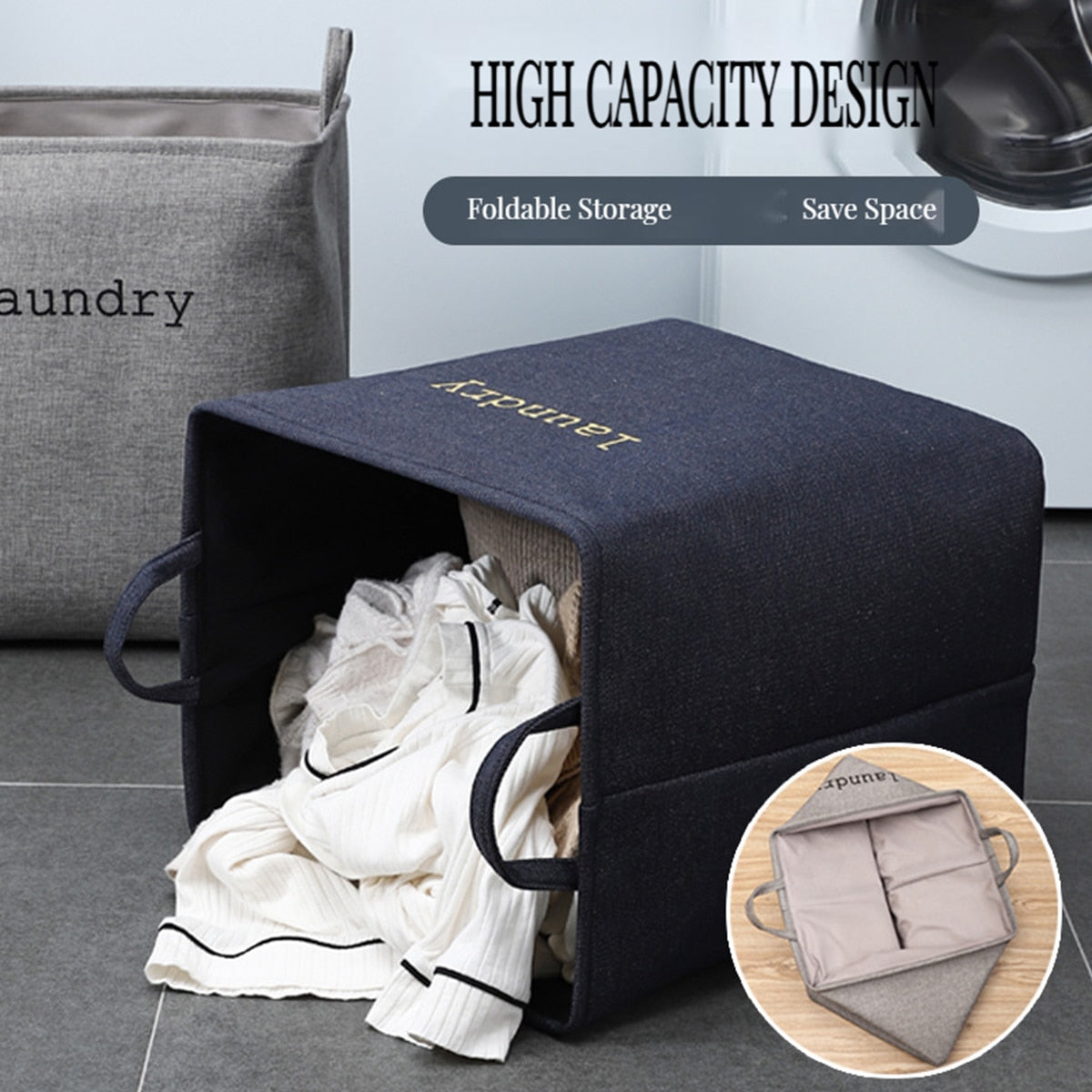 Collapsible Laundry Basket