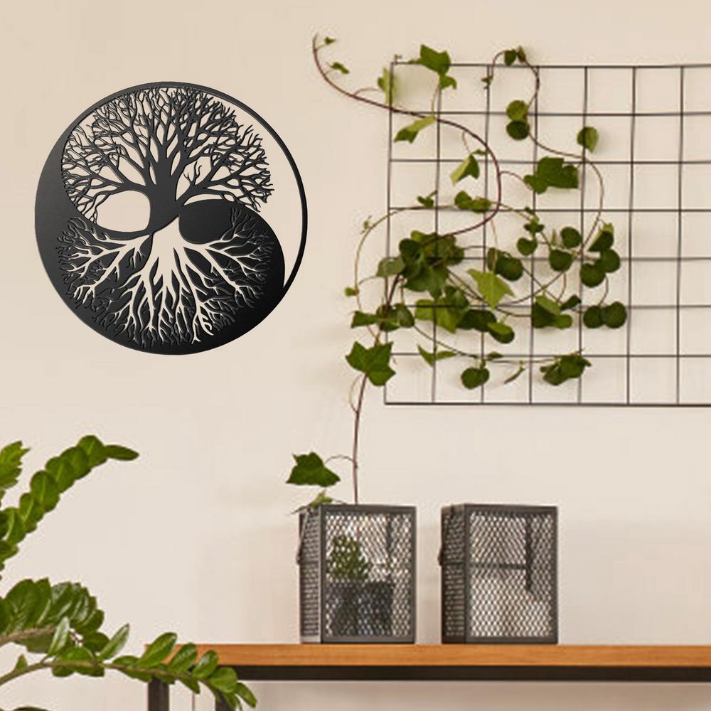 Tree Yin Yang Wall Decor