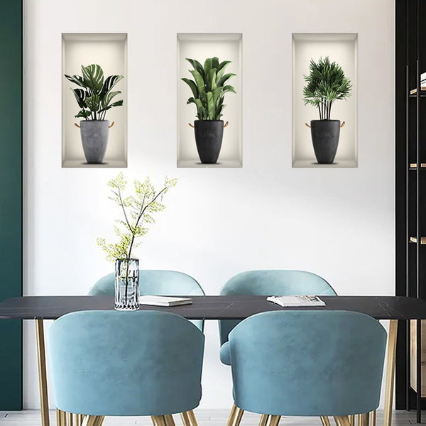 Green Plants Wall Decals