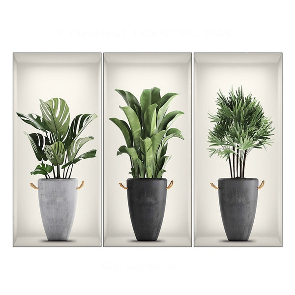 Green Plants Wall Decals