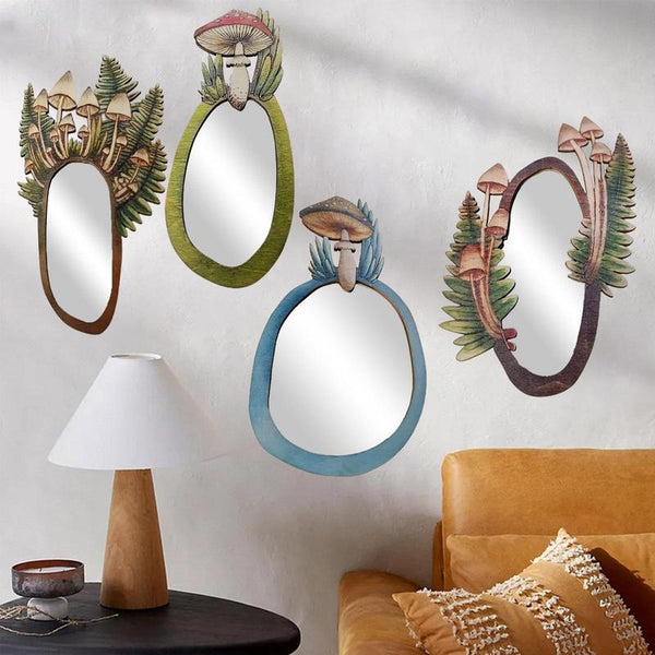 Decorative Mushroom Mirror