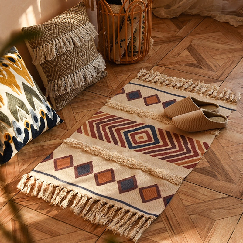 Bohemian Woven Rug