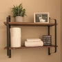 Large Industrial Floating Shelf