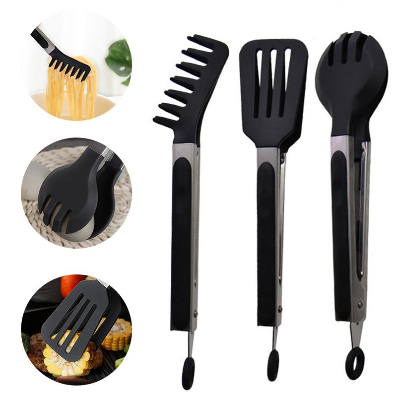 Non-Slip Silicone Tongs