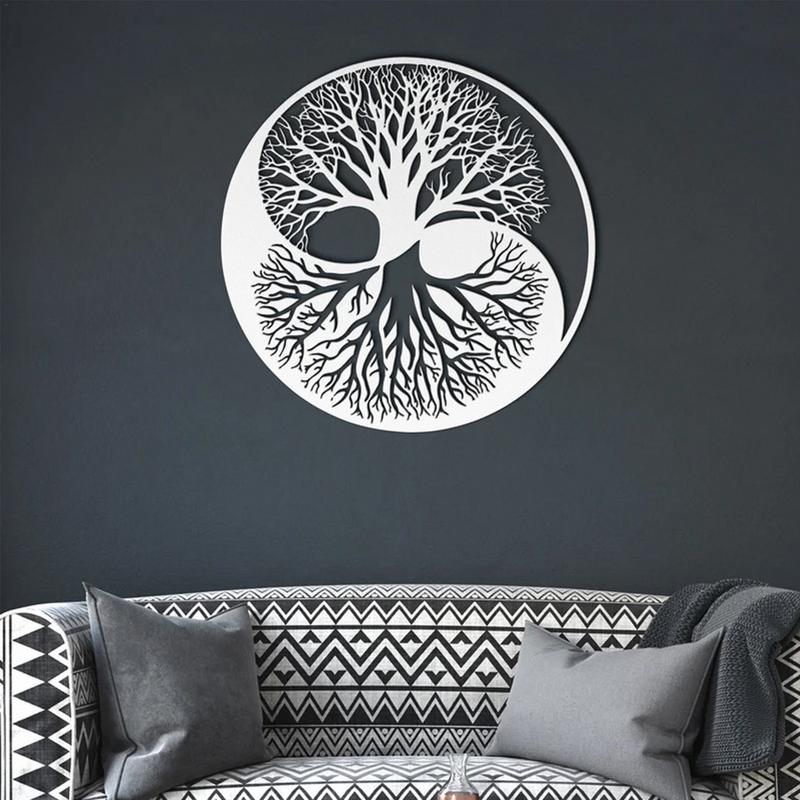 Tree Yin Yang Wall Decor